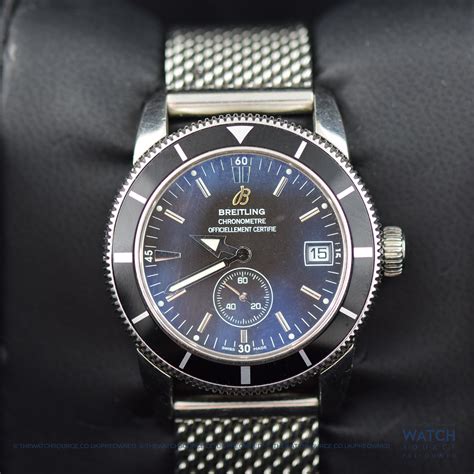 used breitling superocean|breitling pre owned men's watches.